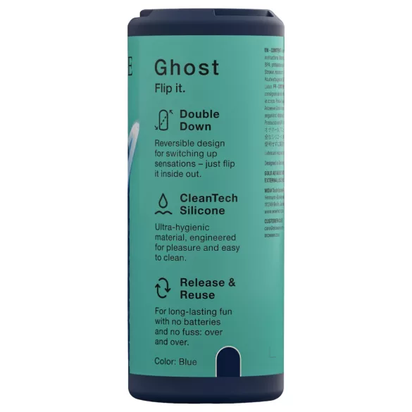 Arcwave Ghost - kišeninis masturbatorius - išverčiamas - mėlynas