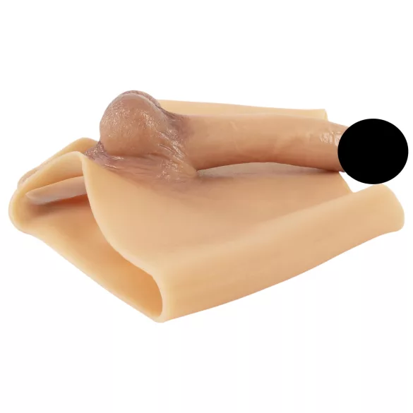 You2Toys - penisas diržas - realistiškas silikonas - kūno spalvos