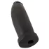 realistixxx Real Giant - gigantiškas dildo - 30 cm (juodas)