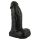 Realistixxx Tikras Milžinas - su sėklidėmis dildo - 22 cm (juodas)