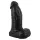 Realistixxx Real Giant - didelis dildo su sėklidėmis - 22 cm - juodas