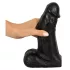 Realistixxx Real Giant - didelis dildo su sėklidėmis - 22 cm - juodas
