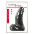 Realistixxx Tikras Milžinas - su sėklidėmis dildo - 22 cm (juodas)