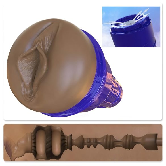 Fleshlight Boost Bang - realistiška masturbacija (ruda)