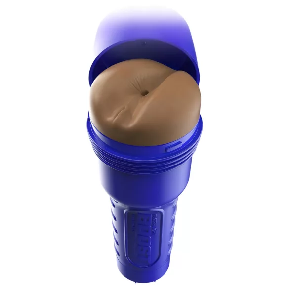 Fleshlight Boost Blast - masturbatorius analinis - realistiška oda - ruda