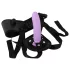 You2Toys - prisegamas dildo rinkinys - juodas