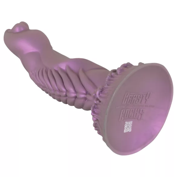 Beasty Cocks - ateivių dildo - silikoninis (violetinis)
