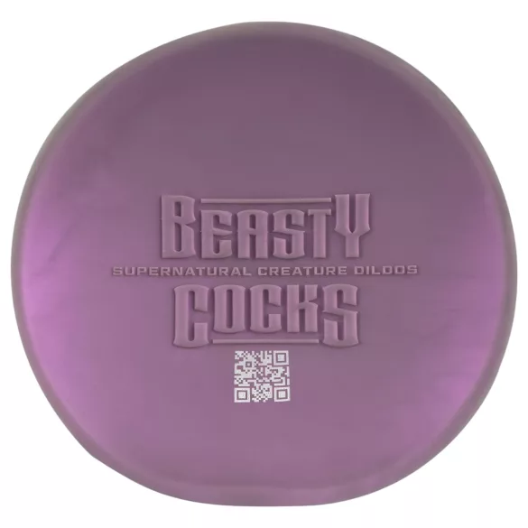 Beasty Cocks - ateivių dildo - silikoninis (violetinis)