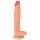 Realistixxx Tikras Milžinas - ypač didelis dildo su kapšeliais (natūrali spalva)