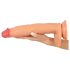 Realistixxx Tikras Milžinas - ypač didelis dildo su kapšeliais (natūrali spalva)