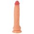 Realistixxx Tikras Milžinas - ypač didelis dildo su kapšeliais (natūrali spalva)
