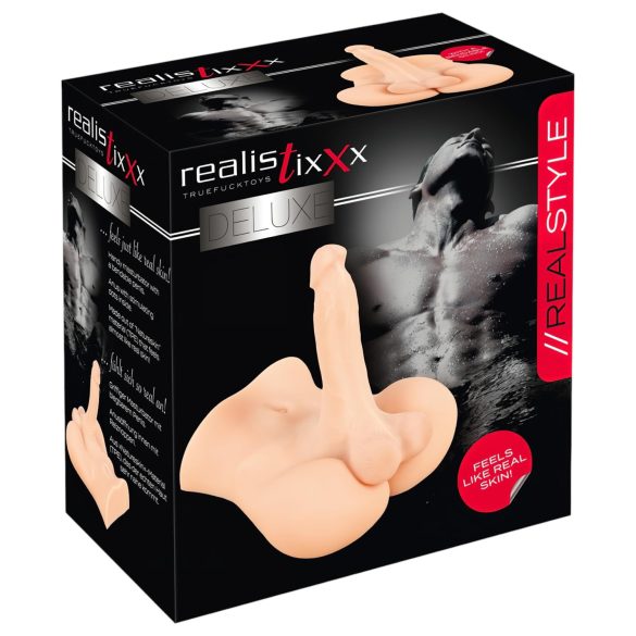 Realistixxx Deluxe Man 02 - vyrų torsas - natūralios spalvos