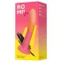 ROMP Dizi - dildo - lankstus silikonas - rožinis/oranžinis