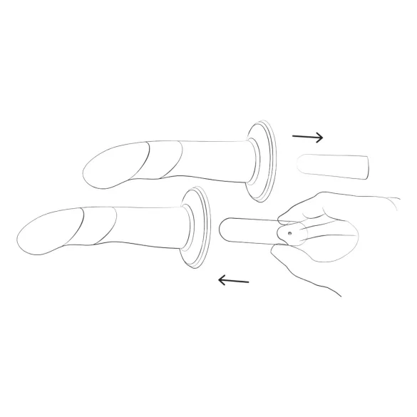 ROMP Piccolo - pegging rinkinys - juoda mėlyna