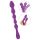 You2Toys - Lankstus analinis dildo su rutuliukais - (violetinis)