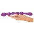You2Toys - Lankstus analinis dildo su rutuliukais - (violetinis)