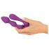 You2Toys - Lankstus analinis dildo su rutuliukais - (violetinis)