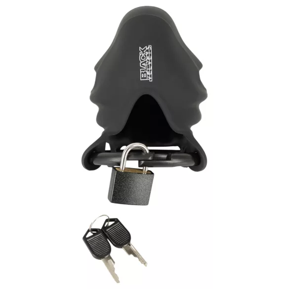 Black Velvets - penio ir sėklidžių narvas - juodas