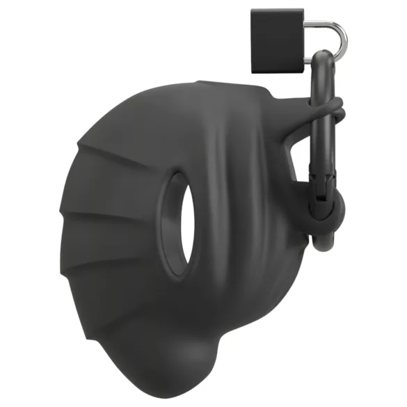 Black Velvets - penio ir sėklidžių narvas - juodas