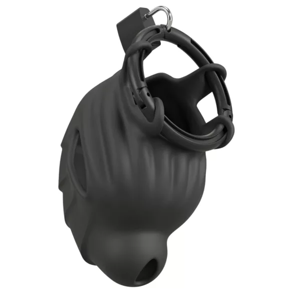 Black Velvets - penio ir sėklidžių narvas - juodas