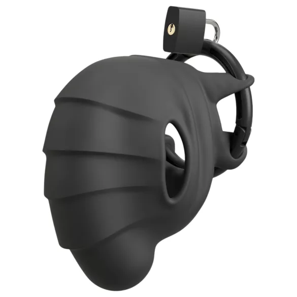 Black Velvets - penio ir sėklidžių narvas - juodas