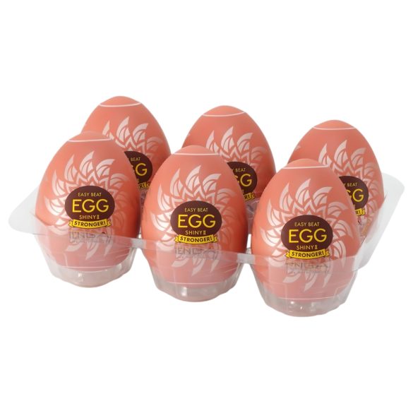 TENGA Egg Shiny II Stronger - kiaušinėlio masturbatorius (6 vnt.)