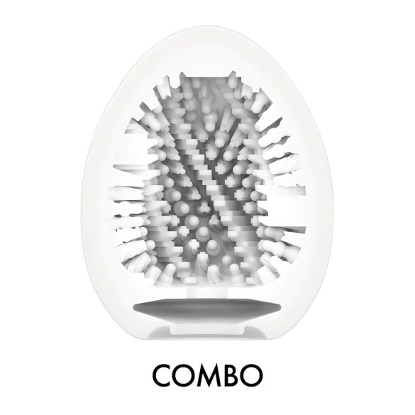 TENGA Egg Combo Stronger - vyriškas masturbatorius kiaušinio formos (6 vnt.)