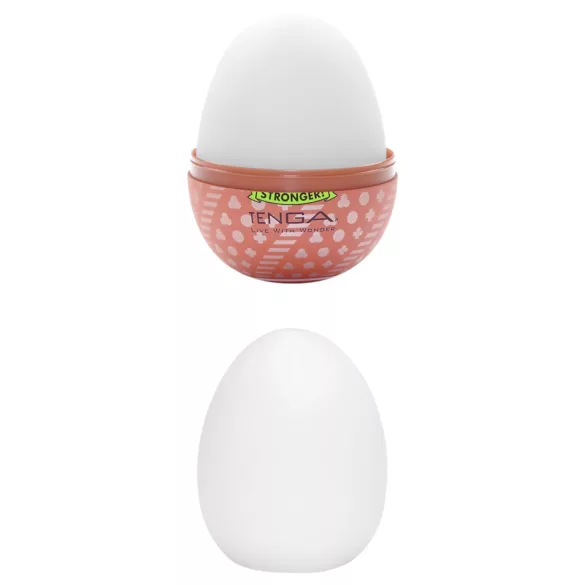 TENGA Egg Combo Stronger - masturbatorius vyrams - kiaušinio formos - 1 vnt