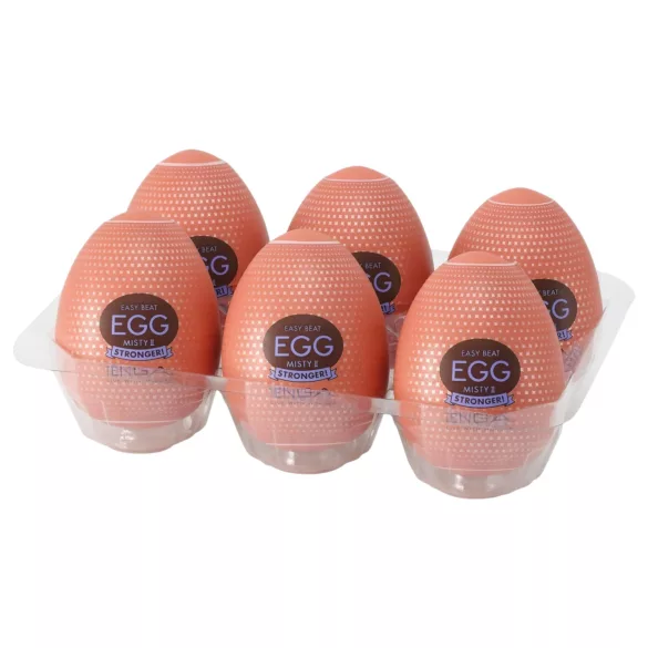 TENGA Egg Misty II Stronger - vyriškas masturbatorius kiaušinis (6 vnt.)