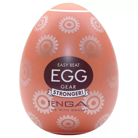 TENGA Egg Gear Stronger - masturbatorius vyrams - kiaušinio formos
