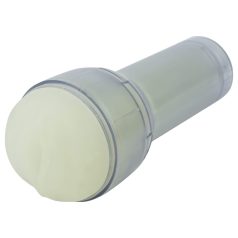   Kiiroo Feel Glow - švytinti dirbtinė vaginėlė - PowerBlow suderinama (balta)