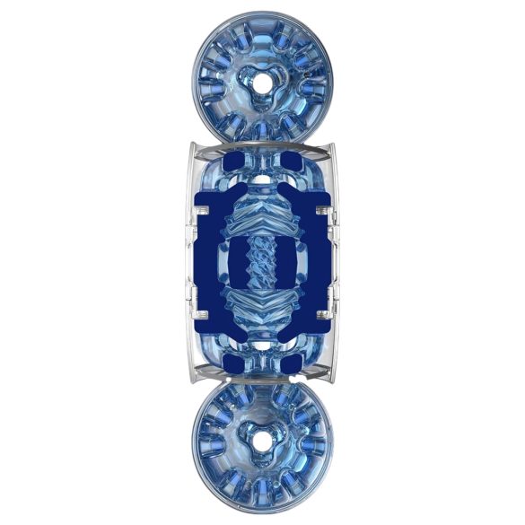 Fleshlight Quickshot Turbo - masturbatorius vyrams - kelioninis - mėlynas