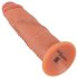 Realistixxx – tikroviškas, dvigubo sluoksnio dildo (natūralios spalvos)