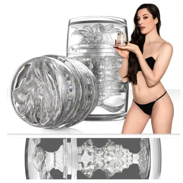 „Fleshlight Quickshot Stoya“ kelioninis masturbatorius (skaidrus)