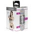 Fleshlight Quickshot Stoya - kelioninis masturbatorius (skaidrus)
