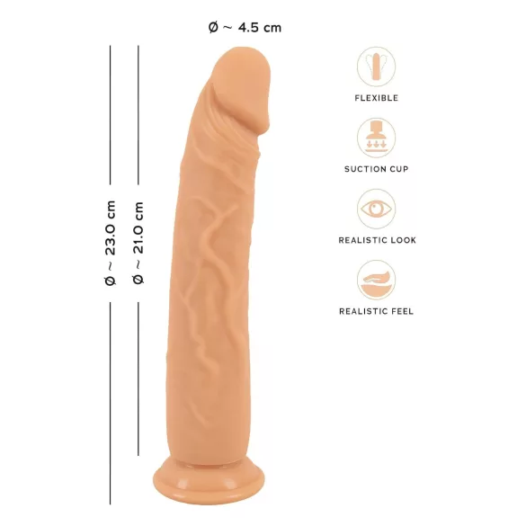 You2Toys - realistiškas dildo - 23 cm