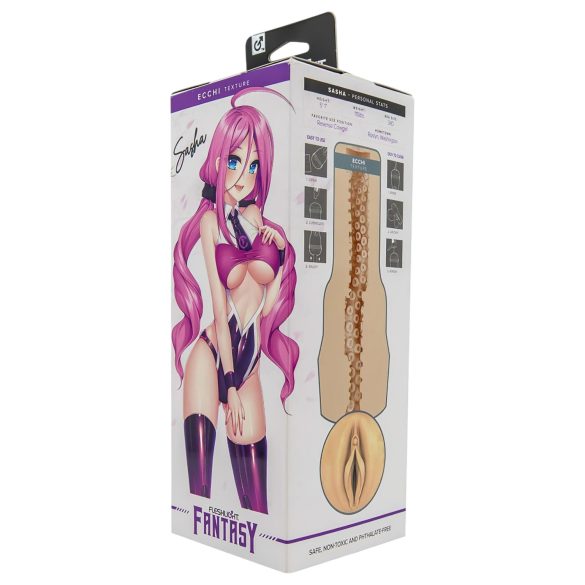 Fleshlight - masturbatorius vagina - Sasha Nakamoto Ecchi - natūrali spalva