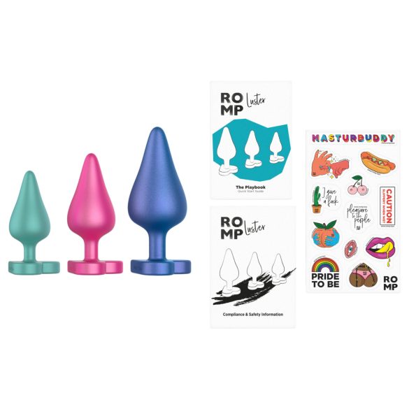 ROMP Luster - analinis treniruočių rinkinys 3 vnt