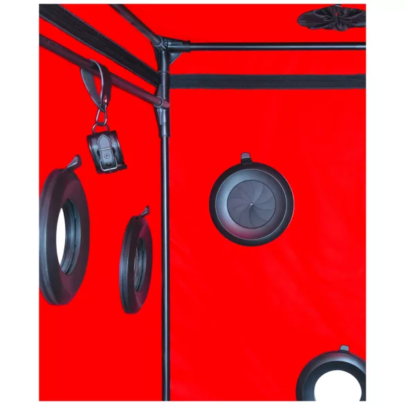 Secretdome - BDSM sekso kabina su angomis (juoda)