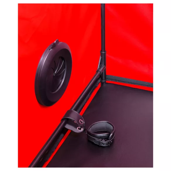 Secretdome - BDSM sekso kabina su angomis (juoda)