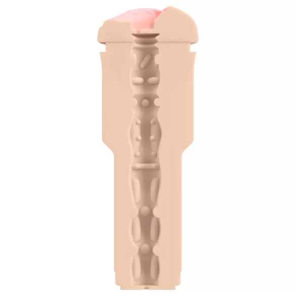 Rebel The V-Stroker Hannah - realistiška dirbtinė vagina masturbatorius (kūno spalvos)