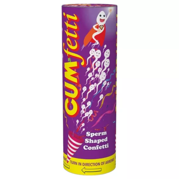 Cumfetti - spermos konfeti