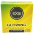 EXS Glow - šviečiantis prezervatyvas (3vnt)