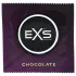 EXS Hot Chocolate - prezervatyvai su šokolado skoniu - juodi - 100 vnt