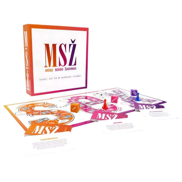 AVK - suaugusiųjų sekso stalo žaidimas lietuvių kalba