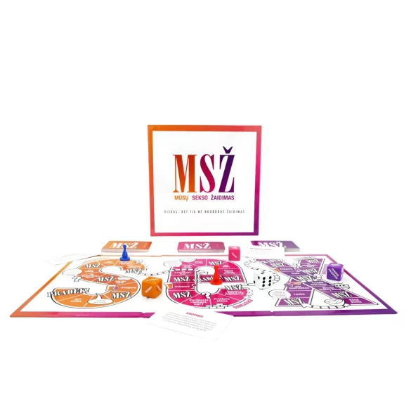 AVK - suaugusiųjų sekso stalo žaidimas lietuvių kalba