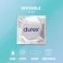 Durex Invisible Slim - ploni prezervatyvai - 10 vnt.