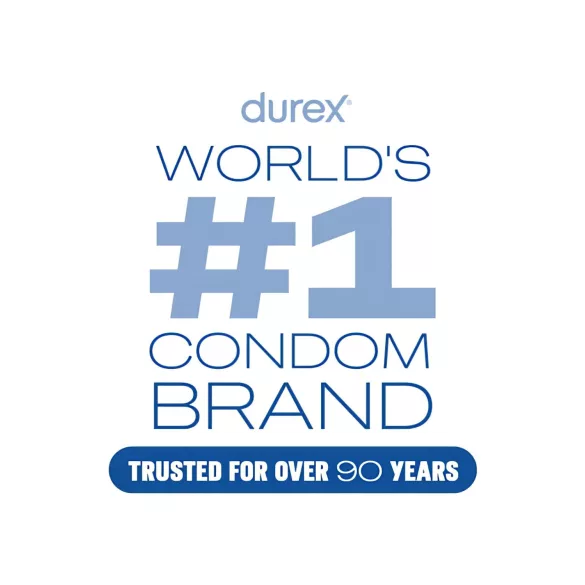 Durex Invisible Slim - ploni prezervatyvai - 10 vnt.