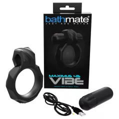   Bathmate Maximus Vibe 45 - įkraunamas vibruojantis penio žiedas (juodas)