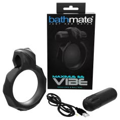   Bathmate Maximus Vibe 55 - įkraunamas vibruojantis penio žiedas (juodas)